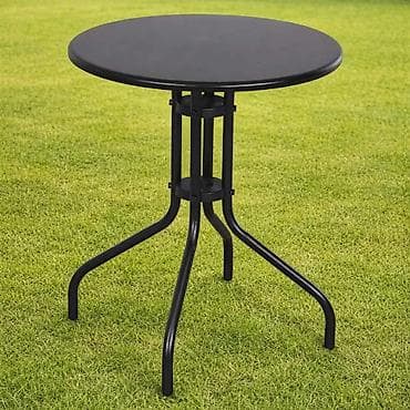 Okrugli baštenski/stolni sto – metal, prečnik 60 cm - Dimenzije