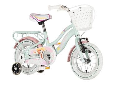 ranac sa imenom: Bicikl kids Visitor Pearl 12" 8" V-Brake + kontra, tirkiz Dečiji — 3