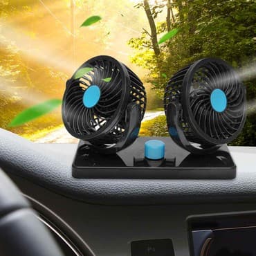 ventilatori za kamione: Dupli ventilator na 12v i na 24v. Za automobile, traktore, radne — 4