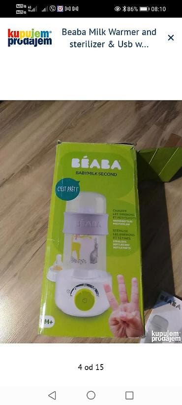 stitch sat za decu: BEABA Babymilk Second – grejač flašica i sterilizator - — 4