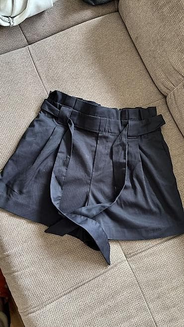 haljina cvetna: ZARA Woman šorts – print crno‑bejž paisley/cvetni - Brend: ZARA WOMAN — 5