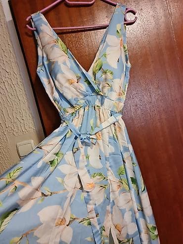 decathlon torbice oko struka: Duga letnja haljina sa cvetnim printom - Model: maxi haljina sa — 2