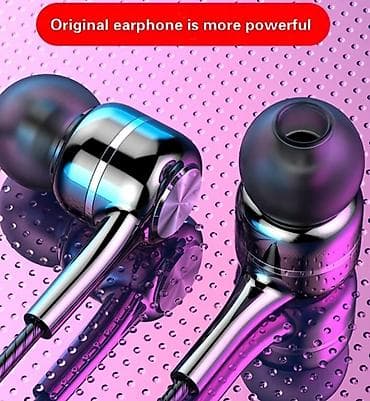 vodena magla sa tajmerom: Žičane in-ear slušalice sa 3.5 mm priključkom - HiFi kvalitet zvuka — 2