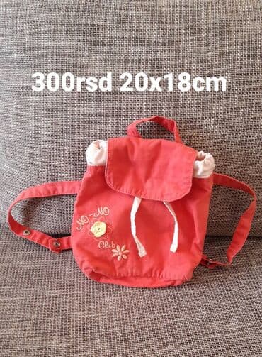 pull and bear dostava: Kid's backpack, For girls, color - Red — 1