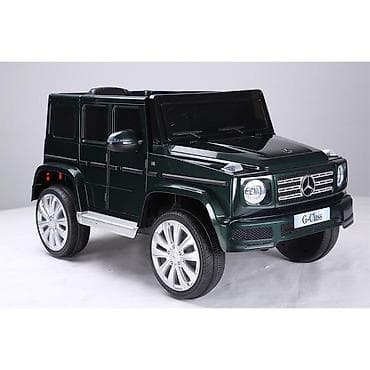 patike sa custom pertlama: Mercedes G Class – Zeleni, auto na akumulator za decu Šifra — 1
