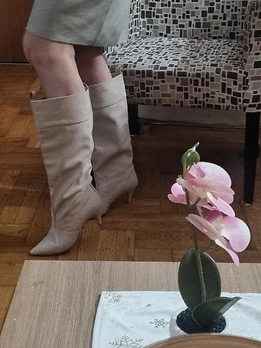 liba cizme: Čizme, 38, bоја - Bež — 2