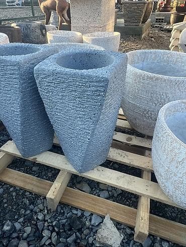 amity peci: Dekorativne spoljne saksije – moderni stožasti model - Materijal — 1