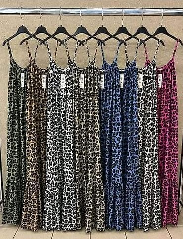 herve leger maxi dress: Duga letnja haljina sa leopard printom - Model: maxi haljina sa — 2