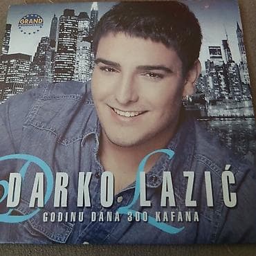 first production najlepse bajke sveta: CD album: Darko Lazić – “Godinu dana 300 kafana” (Grand Production — 1