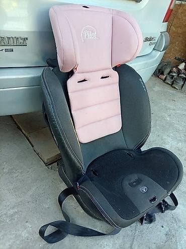 radnje za bebe: Dečije auto sedište Pilot, crno–roze - Tip: buster/auto sedište sa — 3