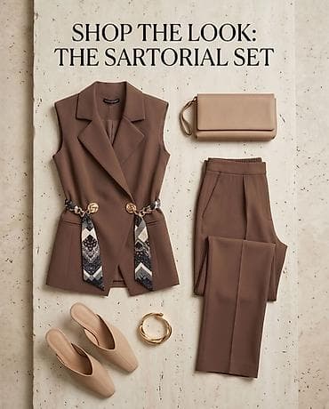 parka s: S, M, L, bоја - Braon — 4