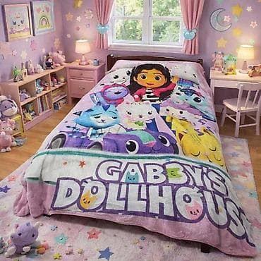 Ćebad i pokrivači: Dečije posteljine/ćebe sa crtanim motivima,super mekano i toplo — 4