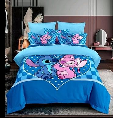 peskiri iz turske: Trodelni set 3D dečije posteljine sa popularnim motivom Disney junaka — 1