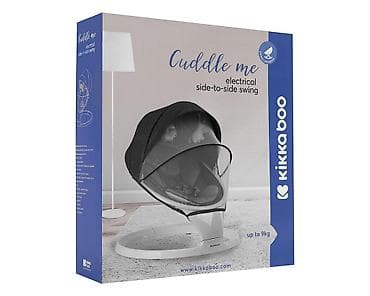 Kids' furniture: KIKKA BOO ljuljaška CUDDLE ME sa daljinskim upravljačem – dark grey — 9