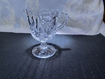 Zastave: Bokalcic nov kristal,sa matiranim delovima iz 70ih.g. Bokalcic — 2