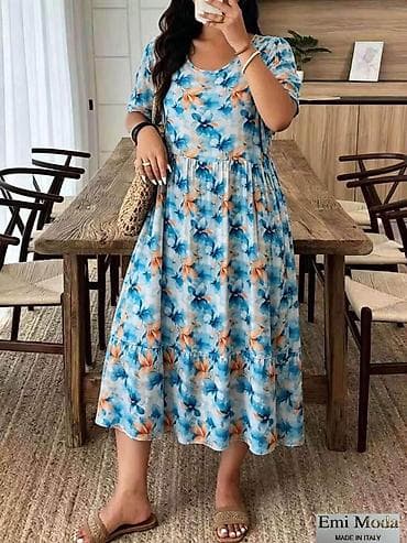 haljine za starije: Haljina: 2300 dinara 
Dve za 3300 dinara 
Do 4xl — 10