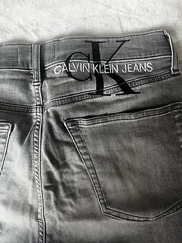 pull and bear belgrade: Britches and shorths Calvin Klein, color - Grey — 5