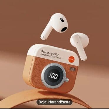 Elektronika: Bežične Bluetooth slušalice sa futrolom u retro stilu - Hi‑Fi bežični — 2