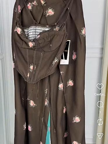 calliope sorcevi: Damski komplet – korzet top + pantalone sa širokim nogavicama NOVOOO - — 5