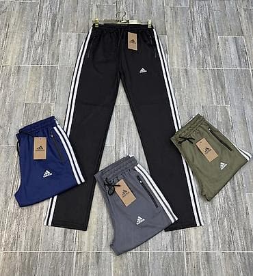 Trenerke: Muski donji deo od likre sa i bez ranfle L, XL, 2XL, 3XL Boje: Crna — 2
