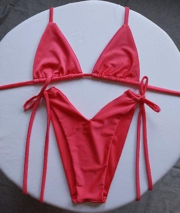 iqos lil solid boje: Bikini kupaći kostim – trodelni set (gornji deo + gaćice sa vezivanjem — 4
