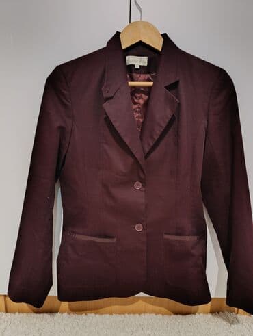 elipsa sakoi zenski: S (EU 36), Pamuk, Jednobojni — 2