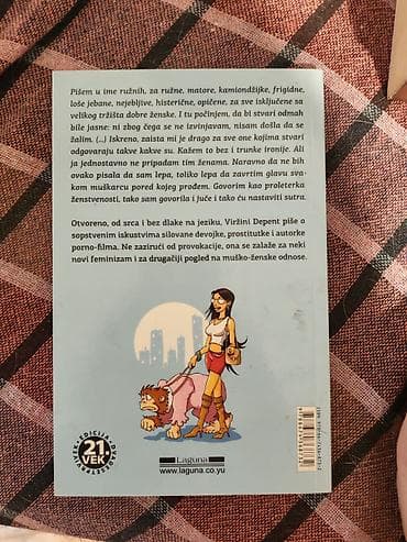 kimono zenski: Knjiga: King Kong teorija – Viržini Depent Izdavač: Laguna (edicija — 2