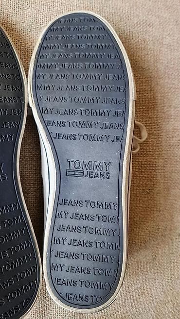 roma m: Tommy Jeans muške platnene patike - Model: niskoprofilne casual — 5