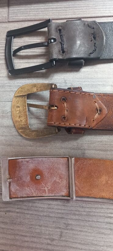 torbice sa sirokim kaisem: Unisex, Material: Leather — 7