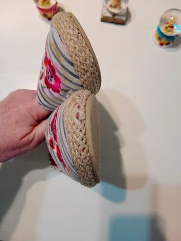 heklane haljinice za djevojčice: Espadrilles, Size - 34 — 7