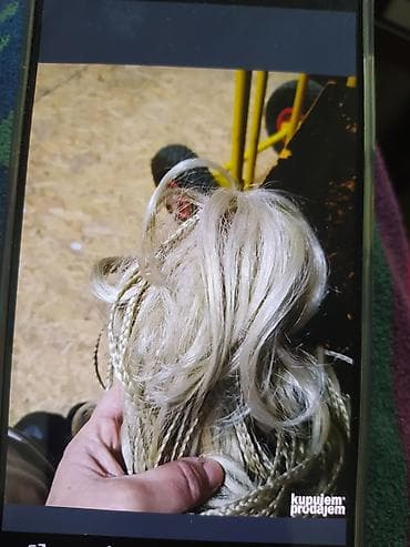 perike niš: Prodajem kosu na šnali, sa mnoštvom pletenica,gustih,prelepa boja — 6