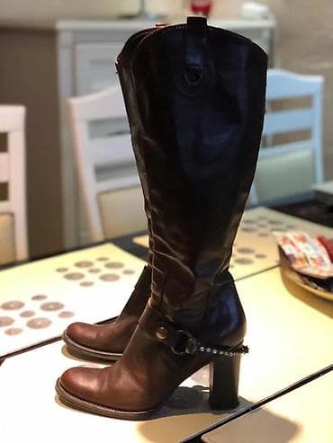 VRHUNSKE ITALIJANSKE KOZNE ČIZME, VEL.36/37 | Vrhunske čizme, od