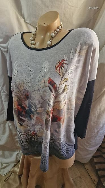 Sweatpants: 2XL Largo 700din Elegantna sa elastinom vrhunska Poluobim grudi — 3