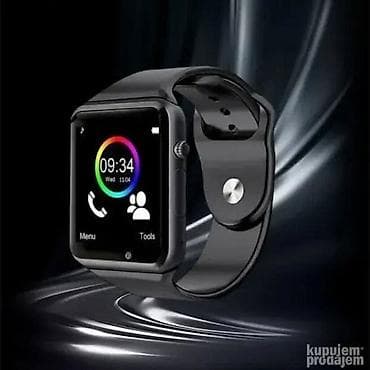 rado satovi: Smart Watch A1smart sat telefon Crni-Pametan sat Cena: 2800din Smart — 6