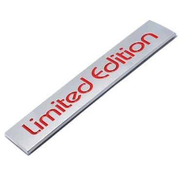 Tuning oprema: Samolepljiva metalna pločica - Limited Edition Namenjeno za vozila — 9