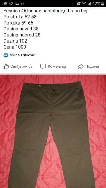 zenski kompleti sako i pantalone mona: 3XL (EU 46), Other type — 4