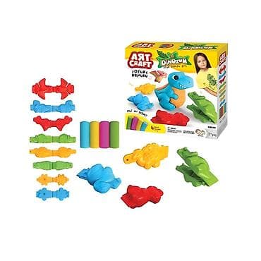 kalup za cipele deichmann: ArtCraft Testo za igru – 3D Dinosaurusi, 200 g (šifra: 035490-10-100) — 2