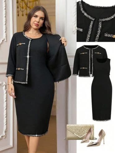komplet sorc i sako: Cena 3000din Vel 0XL,1XL,2XL,3XL,4XL Poručuje se, isporuka za desetak — 8