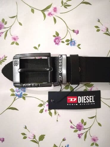 muski set novcanik i kais: Muški, Diesel, Materijal: Koža — 3