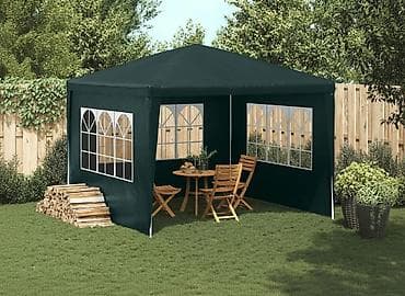 dekoracija za slavsku svecu: Baštenski paviljon/šator sa bočnim zidovima i prozorima Šatori - — 1