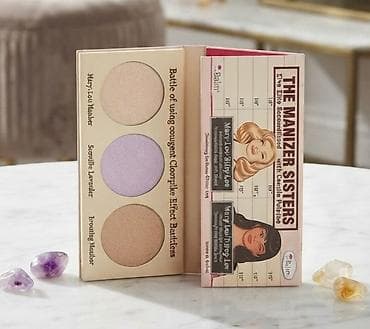 The Balm – The Manizer Sisters paleta za osvetljavanje lica. - Trio
