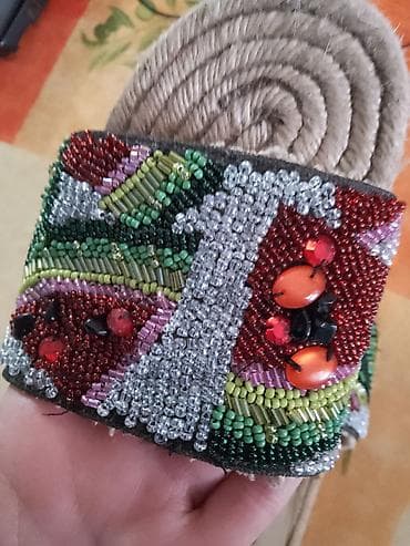 polovna obuca iz inostranstva: Papuče 38, bоја - Šareno — 2