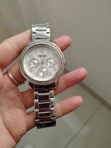 lidl rucni sat: Fossil sat sa cirkonima kao nov. Vrlo malo nošen ne stiže na red — 1