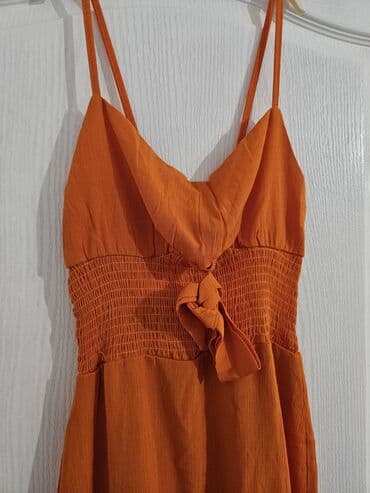 srebrne ogrlice sa cirkonima: XS (EU 34), color - Orange, Cocktail, With the straps — 2
