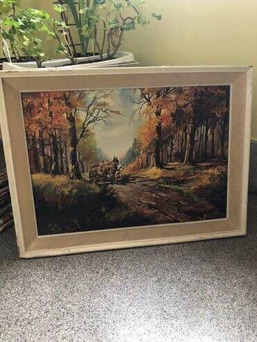uradi sam slike na platnu: Slika, 57 x 77 cm, Upotrebljenо — 1