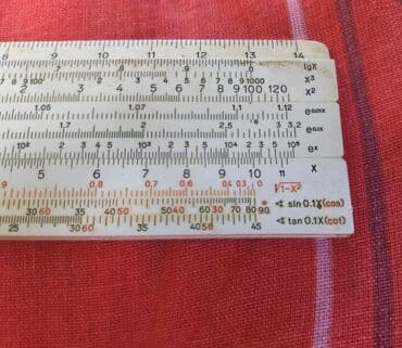 dodatak za bušilicu: Faber-castell 67/54b - logaritam lenjir faber-castell 67/54b - — 8