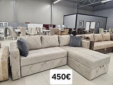 kolevka za bebe dexy co: Ugaona trosed-ležaj sa ležajem i sandukom za odlaganje - Model — 9