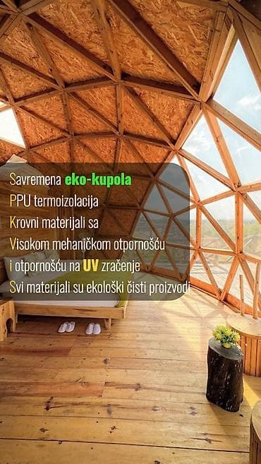 selidbe srbija: Geodezijske kupolne kuće, Glamping kupole, Komercijalni prostori 9 — 9