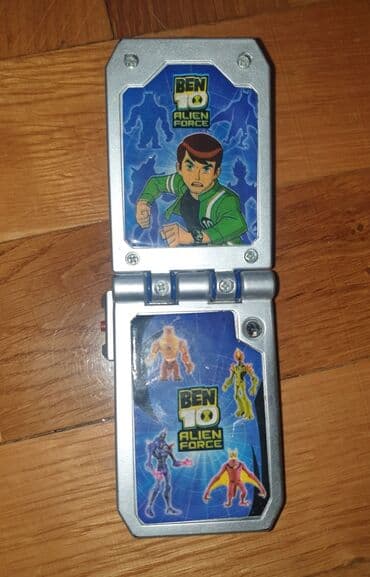 bamblbi igracka: Ben 10 mobilni telefon na preklop, dečiji, igracka. Kad se stisne — 2