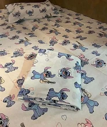 tekstil jagodina stolnjaci: Stich posteljine za decu 🌿Singl posteljine 🌿Čaršaf-140*220 🌿Jorganska — 1